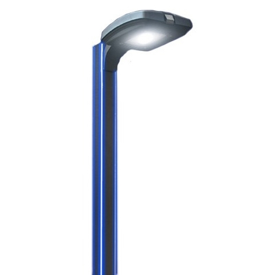 le jardin extérieur Polonais de 30w 50w 60W LED allume la lampe d'AoXin de colonne carrée de courrier